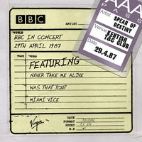 Rocket Ship (BBC In Concert - 29th Apr 1987) - Spear Of Destiny