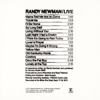 Old Kentucky Home (My) [Turpentine & Dandelion Wine] - Randy Newman