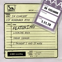 Down At the Doctors (BBC in Concert) - Dr Feelgood