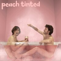 peach tinted